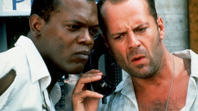 Bruce Willis und Samuel L. Jackson (Foto: picture-alliance / Reportdienste, picture-alliance / dpa | dpa-Film Vista Buena)