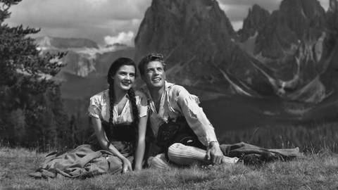 Filmstills aus alten Heimatfilmen (Foto: picture-alliance / Reportdienste, picture alliance / Sammlung Richter | Sammlung Richter)