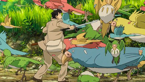 "Der Junge und der Reiher", ein Film von Hayao Miyazaki (Studio Ghibli)