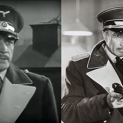 Major Strasser (Conrad Veidt) in Casablanca, Film 1942. Filmfehler