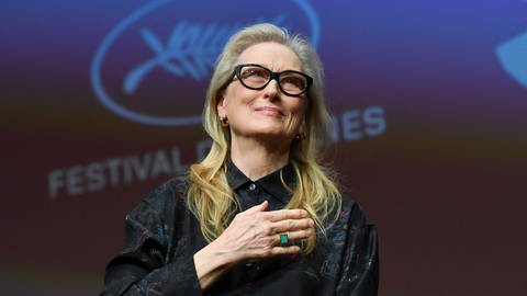 Meryl Streep bei den Filmfestspielen in Cannes 2024