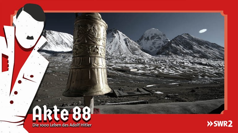 raue Landschaft in Tibet - laut Verschwörungstheorien Hitlers letzte Heimstatt - Akte 88 - Die 1000 Leben des Adolf Hitler