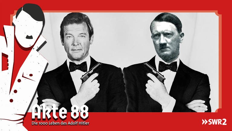 James Bond und Hitler als James Bond Double