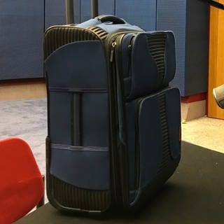 Koffer mit Mikrofon (Foto: Hermann Kretzschmar)