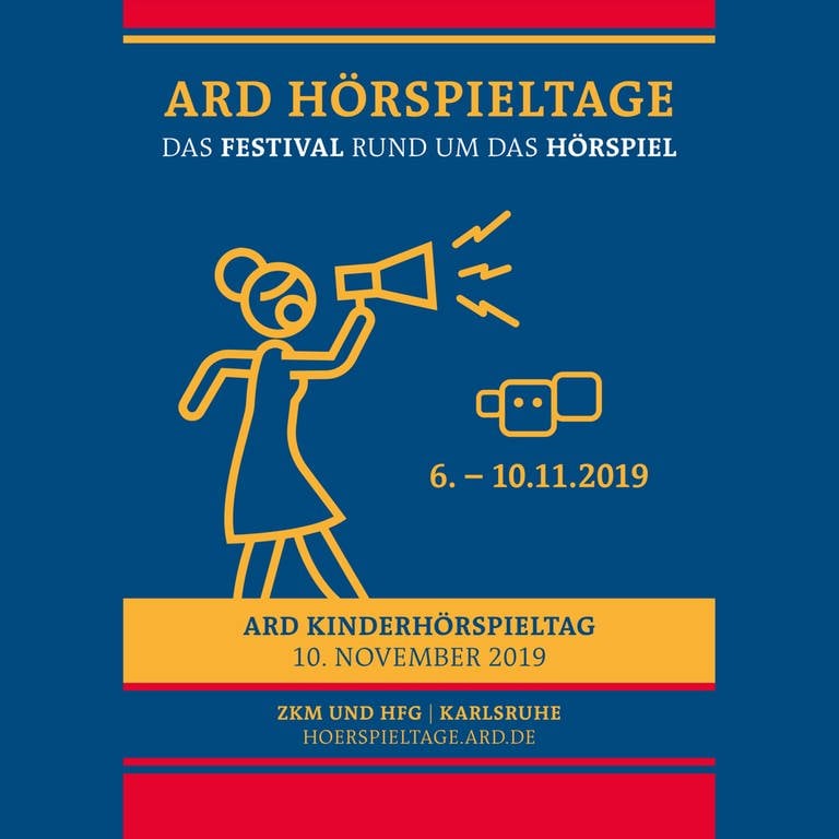 Deckblatt des Programmheftes der ARD Hörspieltage 2019