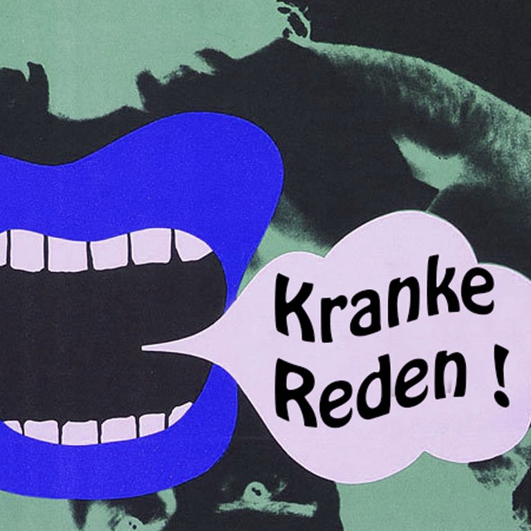 Plakat zum Hörspiel "Kranke reden" (Foto: PAPENBROOCK / MARTENS)
