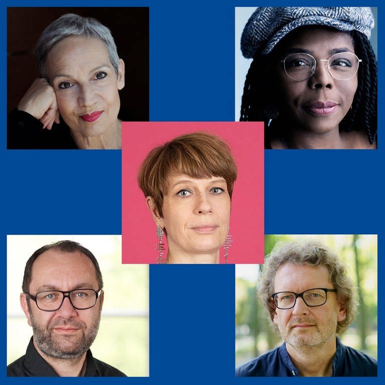 Die Jury des Deutschen Hörspielpreises der ARD 2023 (Foto: Pressestelle, Berendsen/Bothor/fotostudioneukoelln/Saal/Zerrahn)