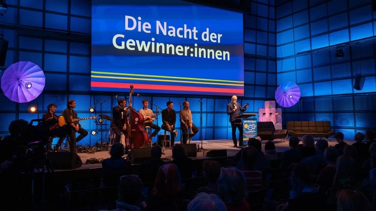 Fotos von der Nacht der Gewinner:innen bei den ARD Hörspieltagen 2023 (Foto: SWR, Uwe Riehm)