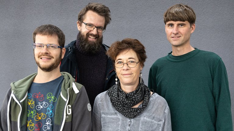 v.l.n.r: Jiří Adámek, Ladislav Źelezný, Ulrike Janssen und Marc Matter  (Foto: SWR, Ralf Brunner)
