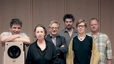 Die Karl-Sczuka-Preis-Jury 2015 im Studio