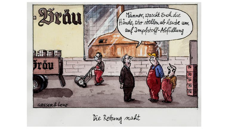 Caricatura Frankfurt (Foto: Pressestelle, Greser&Lenz)