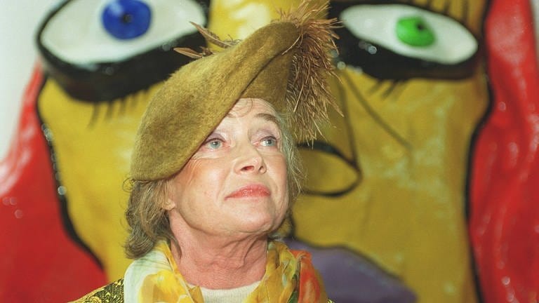 Niki de Saint Phalle am 17.11.2000 im Sprengel-Museum in Hannover  (Foto: IMAGO, imago images / teutopress)
