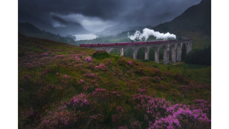 Fotografie von Nick Schmid  „On the Way to Hogwarts”, Schottland (Foto: Pressestelle, Quelle: nickschmid.com)
