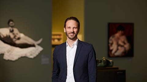 Direktor der Kunsthalle und Kurator der Ausstellung Johan Holten 