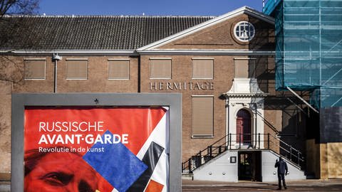 Außenansicht auf das Amsterdamer Kunstmuseum Hermitage. (Foto: picture-alliance / Reportdienste, ANP | Remko De Waal)
