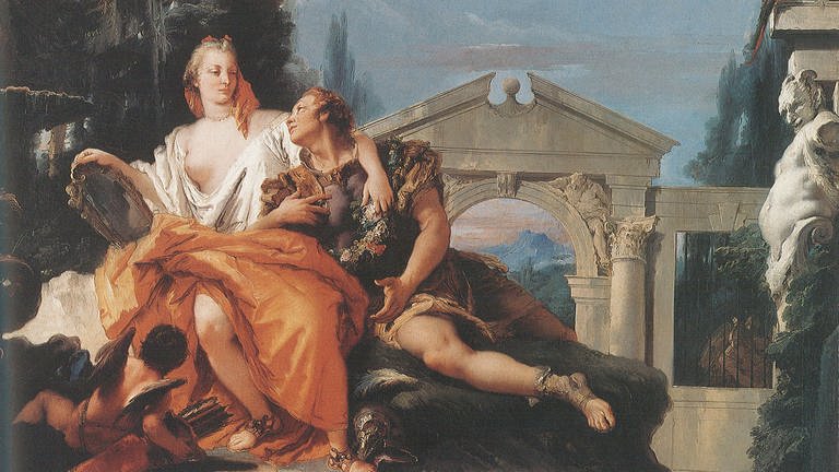 Giovanni Battista Tiepolo - Armidas Zaubergarten (Foto: Staatsgalerie Stuttgart)