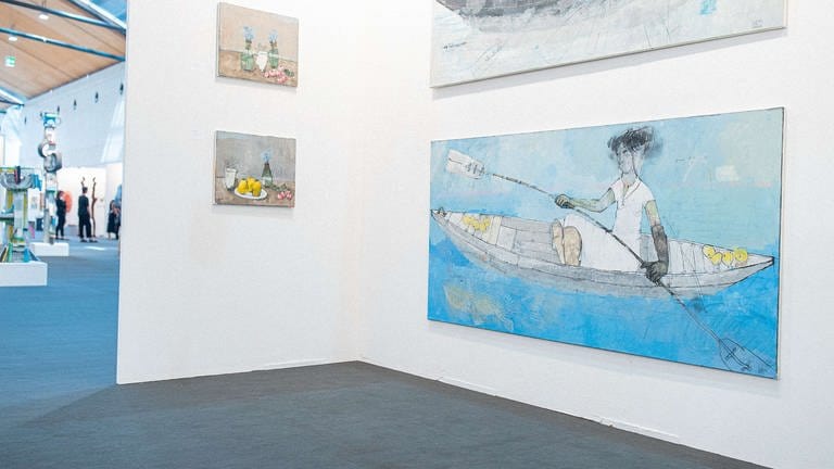 Isabelle Roth: „17_674", Galerie Tobias Schrade. Impressionen von der art KARLSRUHE 2022 Sommeredition vom 7. bis 10. Juli 