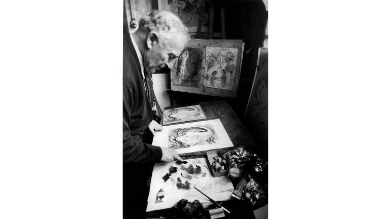 Chagall, Miró und Picasso im Fruchtkasten in Ochsenhausen (Foto: Pressestelle, H. Kinkel)