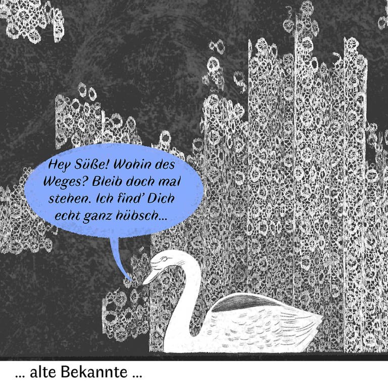 Graphic Essay "Connecting Stories", Kapitel 1 (Foto: ARD Kultur/Lucie Langston, Julia Kleinbeck, Janna Klävers)