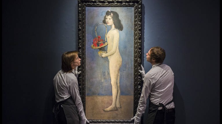 Pablo Picasso: Junges Mädchen mit Blumenkorb (Foto: IMAGO, Ben Stevens / i-Images)
