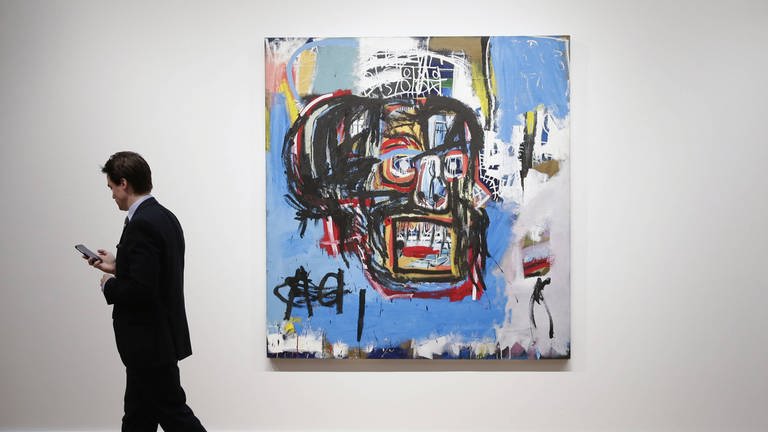 Jean-Michel Basquiat: Untitled (Foto: IMAGO, imago/UPI Photo/John Angelillo)