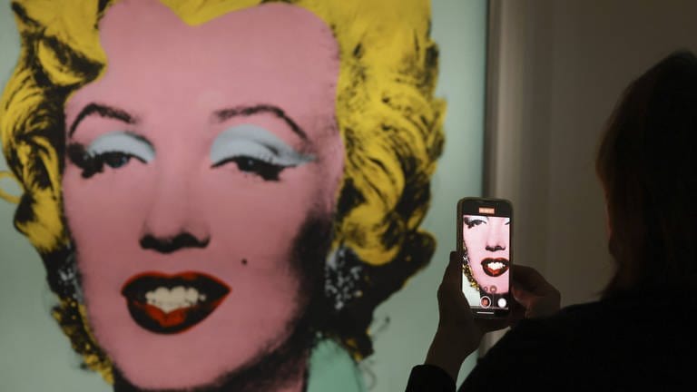 Andy Warhol: Marilyn Diptych (Foto: IMAGO, IMAGO/ZUMA Wire/Nora Tam)