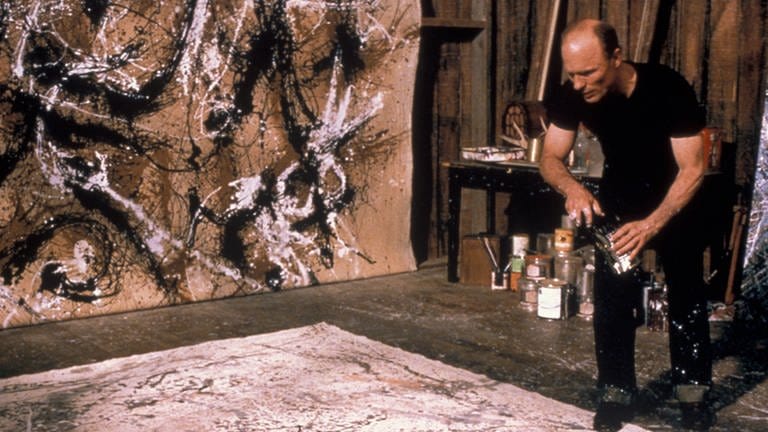 Jackson Pollock (Foto: picture-alliance / Reportdienste, picture alliance/United Archives)