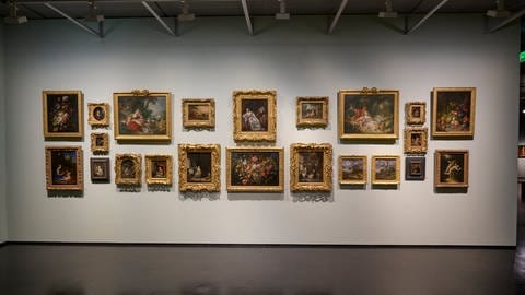 Die Ausstellung in der Kunsthalle Karlsruhe zeigt einen Teil der großen Sammlung von Markgräfin Karoline Luise von Baden (Foto: Pressestelle, Kunsthalle Karlsruhe)