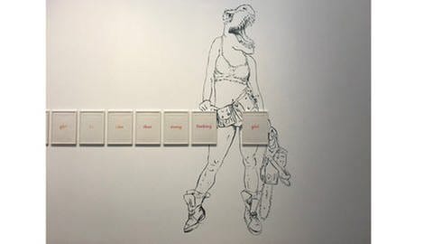 „I come in peace, 2023“ von Katrin Ströbel in der Galerie Stihl in Waiblingen