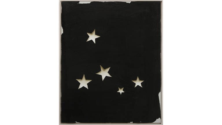 Lieven Hendriks, Stars, 2014, Acryl auf Leinwand, 110 x 90 cm