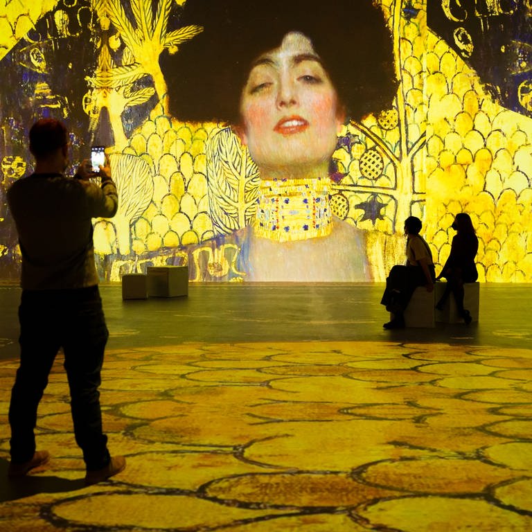 Bilder aus der immersiven Ausstellung zu Klimt  (Foto: COFO Entertainment )