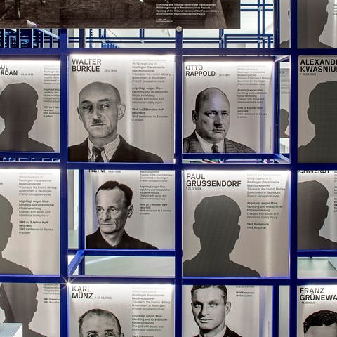 Ausstellung „Gestapo vor Gericht“  im Hotel Silber in Stuttgart