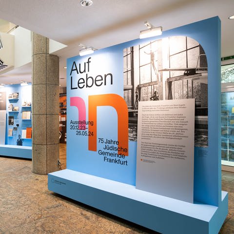 75 Jahre Jüdische Gemeinde Frankfurt - Ausstellung "Auf Leben" (Foto: Pressestelle, Ira Haller)