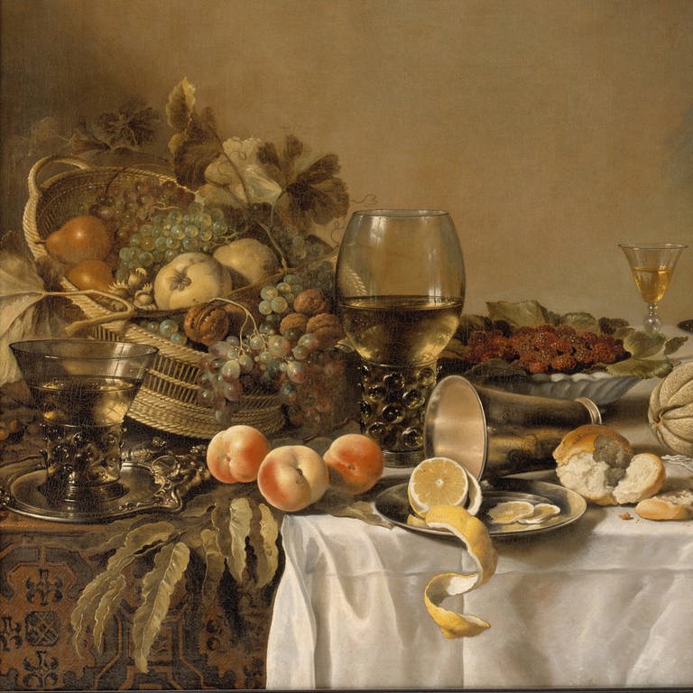 Pieter Claesz:  Stillleben (1640-1649) (Foto: IMAGO, IMAGO / Heritage Images)
