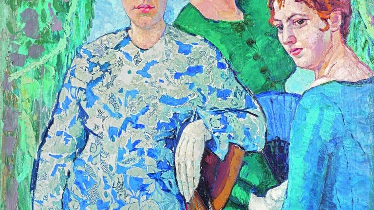 Helene Funke, In der Loge, 1904-1907, Lentos Kunstmuseum Linz (Foto: Pressestelle, VG Bild-Kunst Bonn, 2024, Foto: Reinhard Haider)