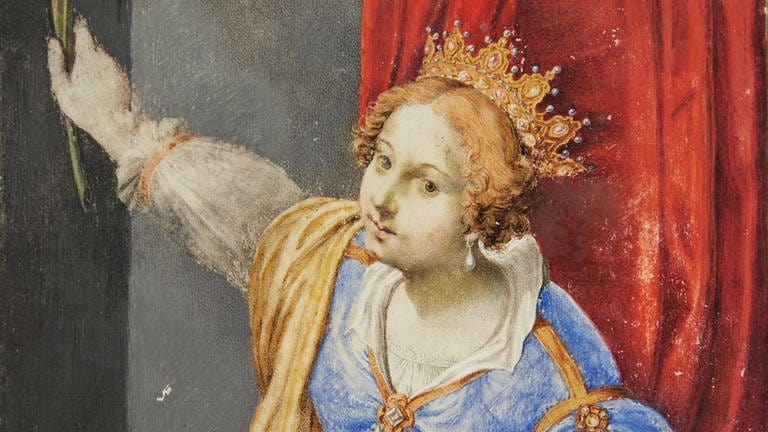 Maddalena Corvina, Selbstporträt, Mitte 17. Jh.