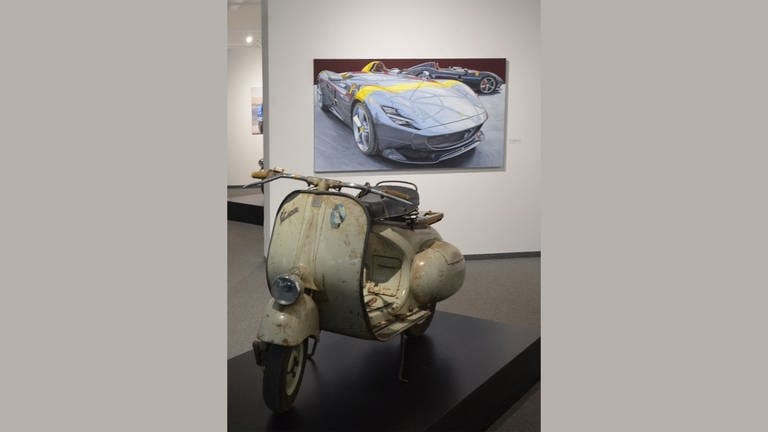 Ausstellung „Bella Italia - Enrico Ghinato & Vespa“, Kunsthalle Messmer