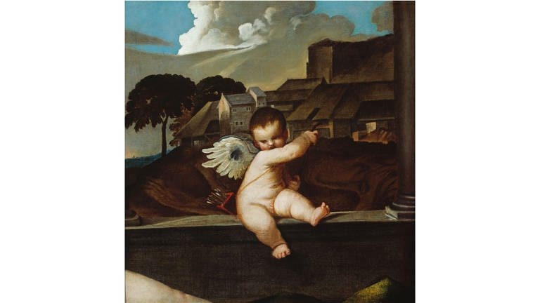 Tiziano Vecellio (genannt Tizian), Amor, um 1530 (Foto: Pressestelle, Gemäldegalerie der Akademie der bildenden Künste Wien)