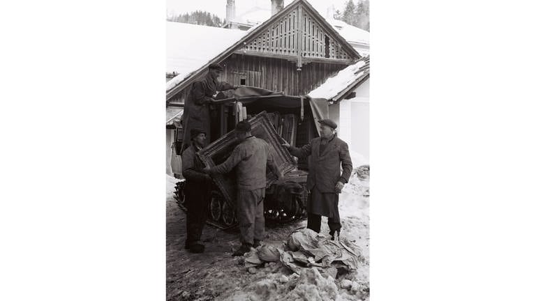 Kunsttransporte Salzbergwerk Altaussee, 194344 (Foto: Pressestelle, Eva Kraft)