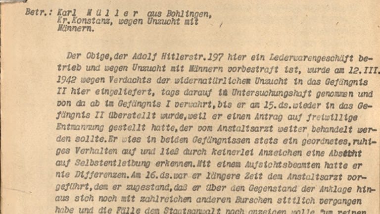 Kopie einer alten Akte (Foto: Pressestelle, Staatsarchiv Freiburg -)