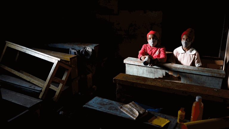 Schule in Kibera  (Foto: Pressestelle, Daniel Sager)