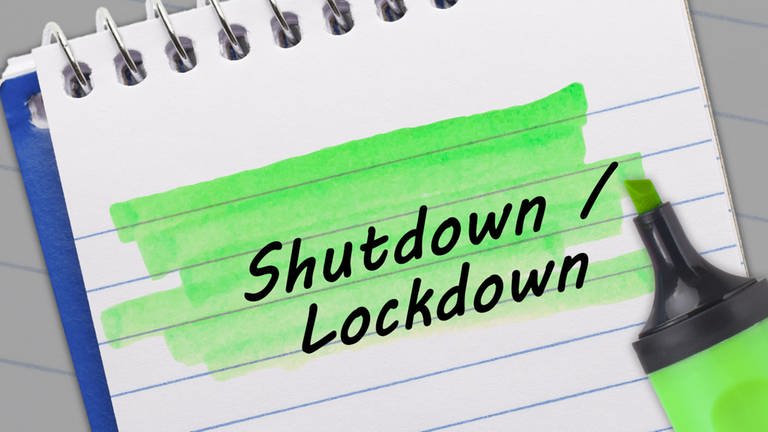 Wort der Woche: Shutdown / Lockdown (Foto: SWR, Christiane Patzelt)