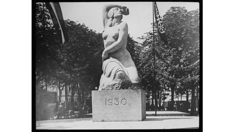 Barbusige Büste aus Mainz von Benno Elkan, die 1933 abgerissen wurde  (Foto: Akademie der Künste, Benno Elkan-Archiv)