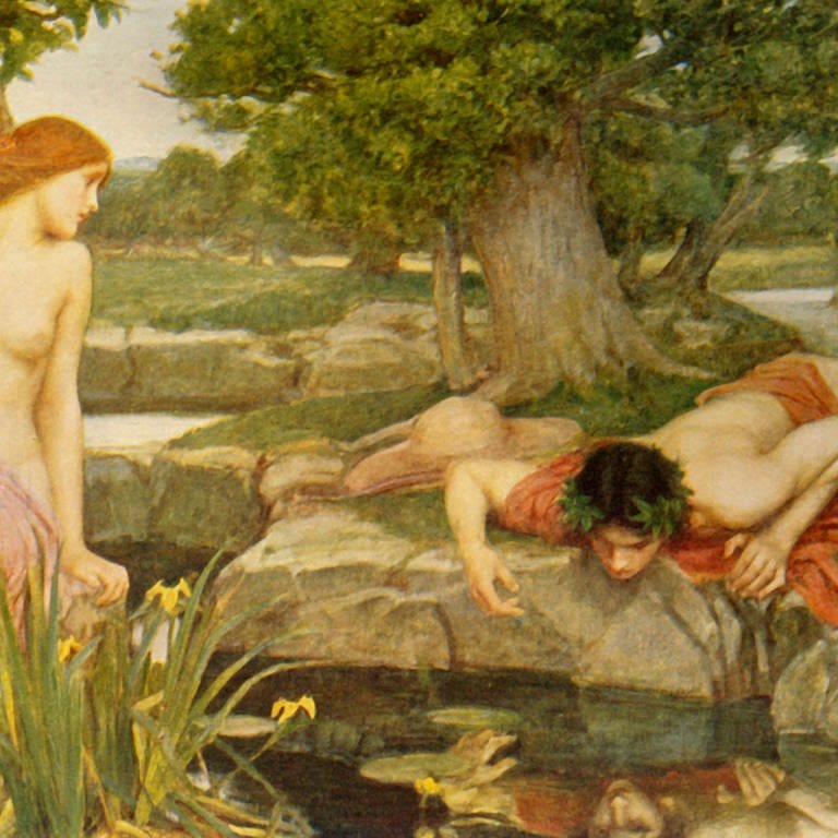 Echo and Narcissus , 1903, (c1915). Creator: John William Waterhouse. (Foto: IMAGO, Heritage Images)
