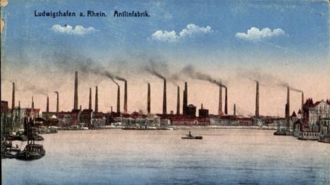 Anillinfabrik Ludwigshafen um 1930