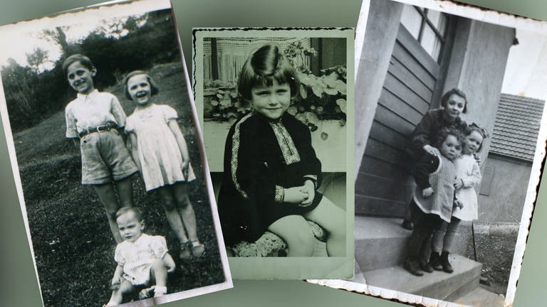 Kinder des Krieges: Die Geschwister Bernard, Hannelore Dörr und Detlef Thieser (Foto: Jochen Marmit / privat)