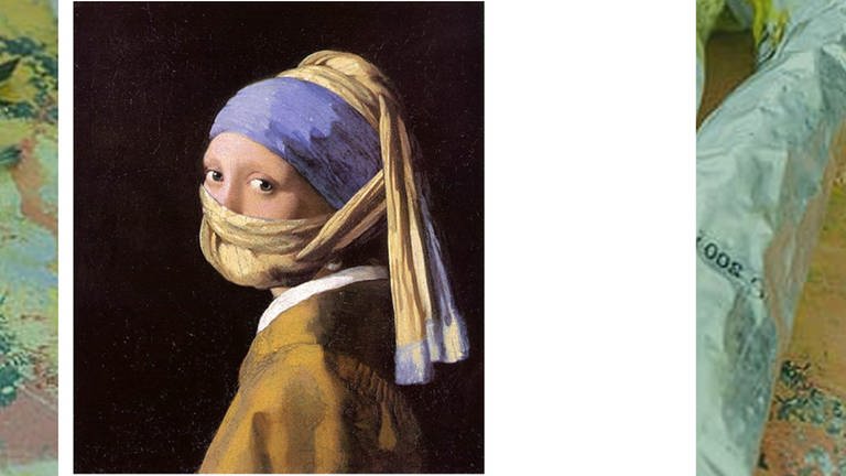 Die fünf wichtigsten Kunstwerke der Corona-Pandemie: Vermeer (Foto: SWR)
