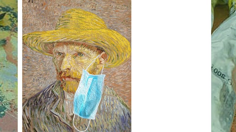 Die fünf wichtigsten Kunstwerke der Corona-Pandemie: Van Gogh (Foto: SWR)
