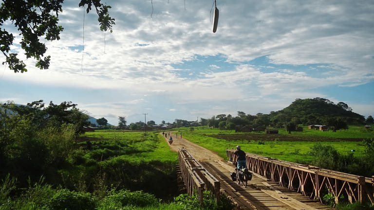 Mit dem Fahrrad durch Afrika. Anselm Pahnke unterwegs (Foto: Anselm Pahnke)