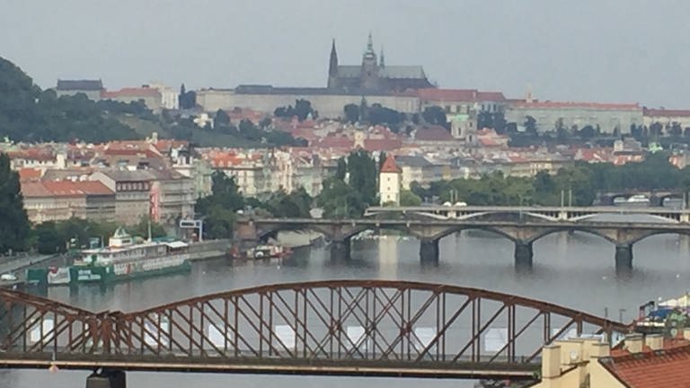 Prag, die Moldau und der Hradschin (Foto: Pressestelle, Peter Lange)